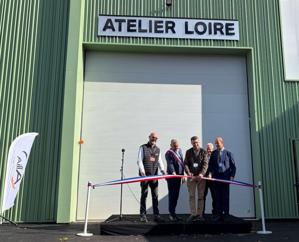 Inauguration de l’Atelier Loire d’ALLIA, dédié à la production industrielle en carbone, à Verrières-en-Anjou.